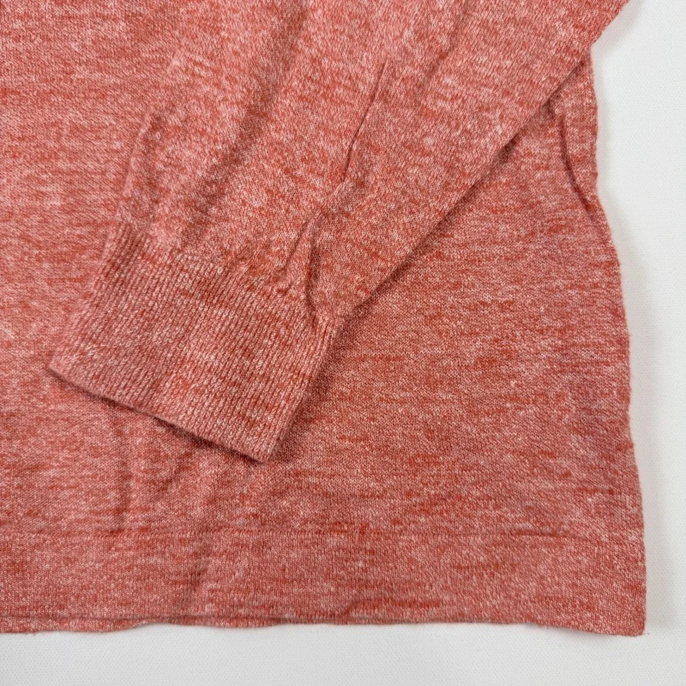J. Crew Re-Imagined Sweater Mens‎ L Coral Pink NWOT AX848 Crewneck Knit